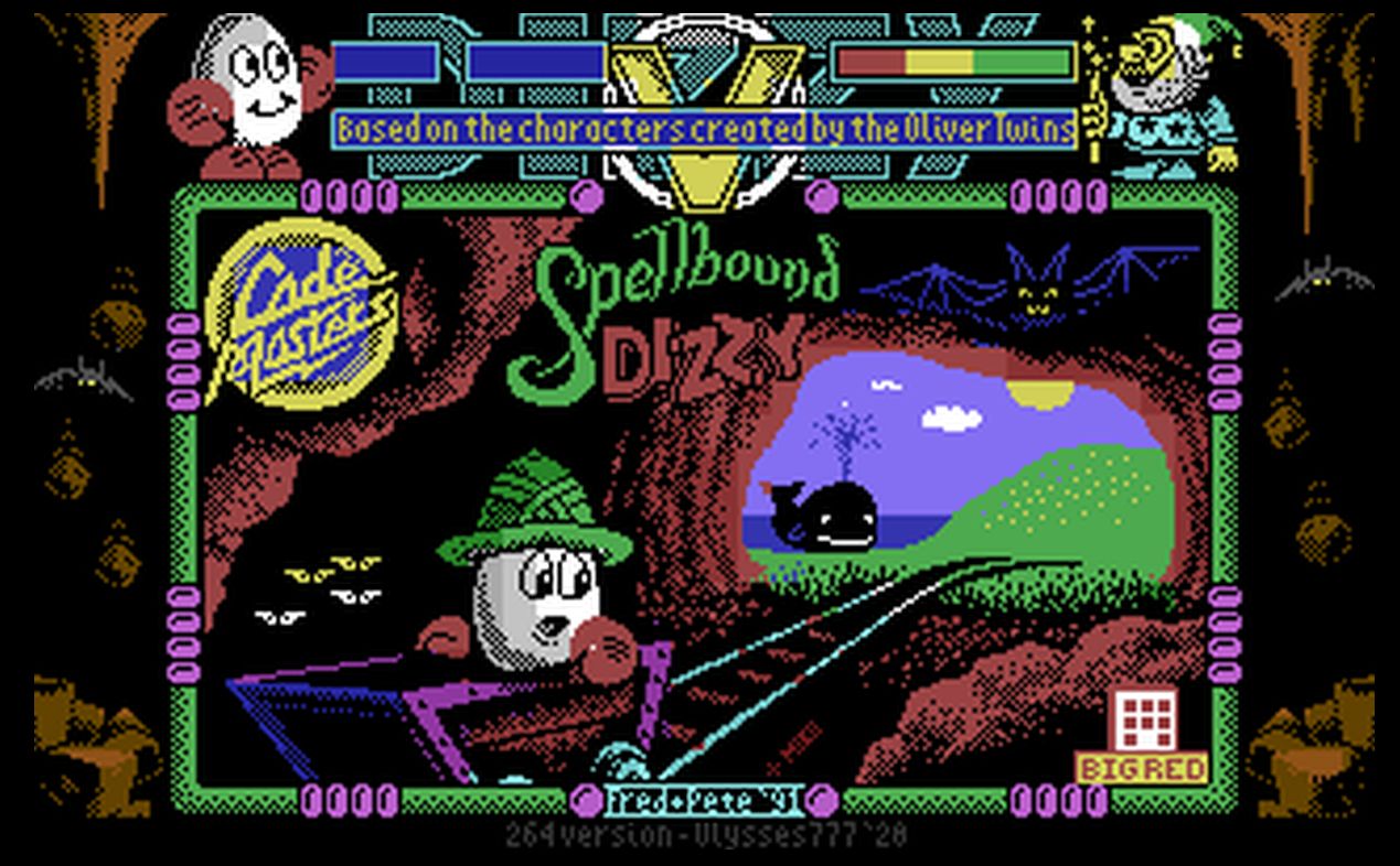 Indie Retro News: Dizzy V - Spellbound Dizzy - Commodore Plus/4 conversion  of a classic 90's Dizzy game
